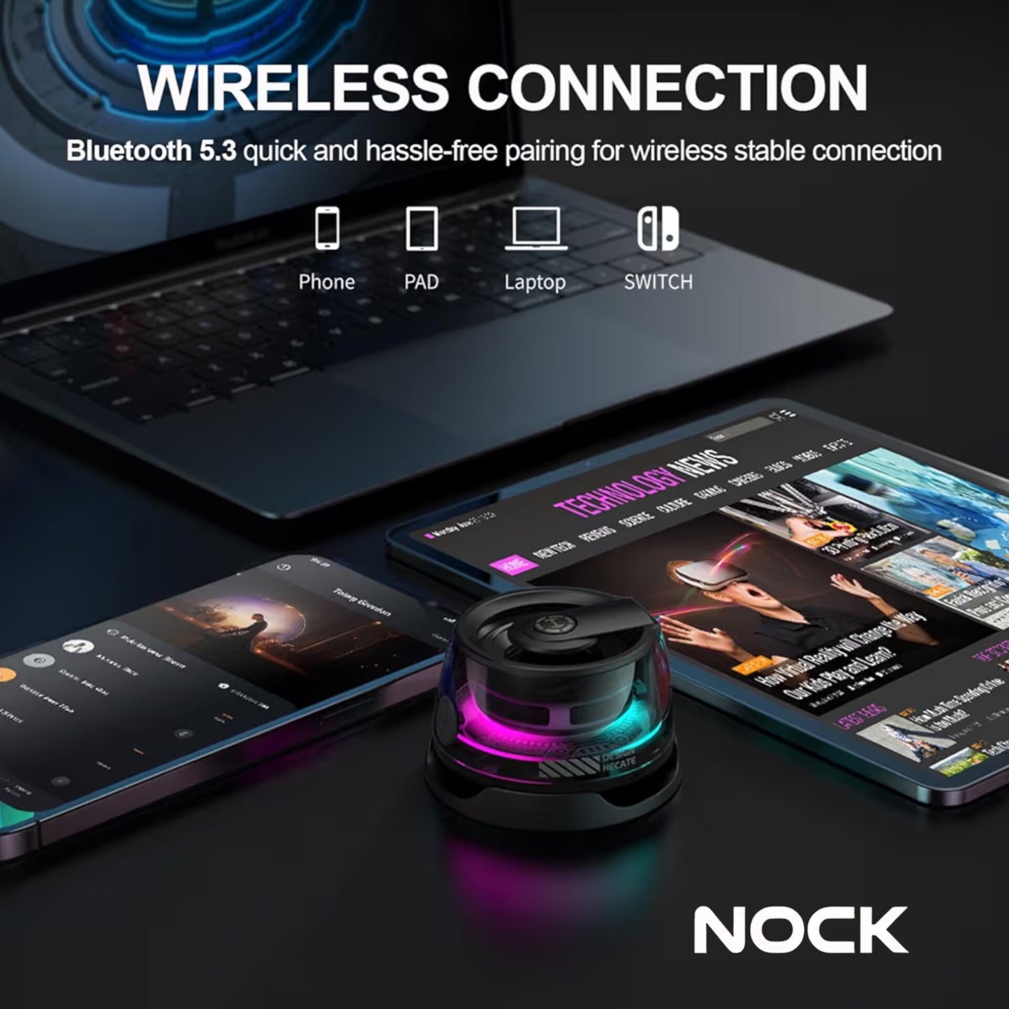 NOCK G200 Magnetic Bluetooth Speaker