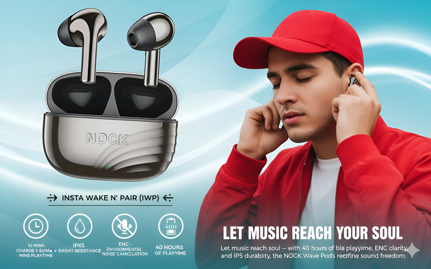 NOCK AirBuds CR-68 Pro