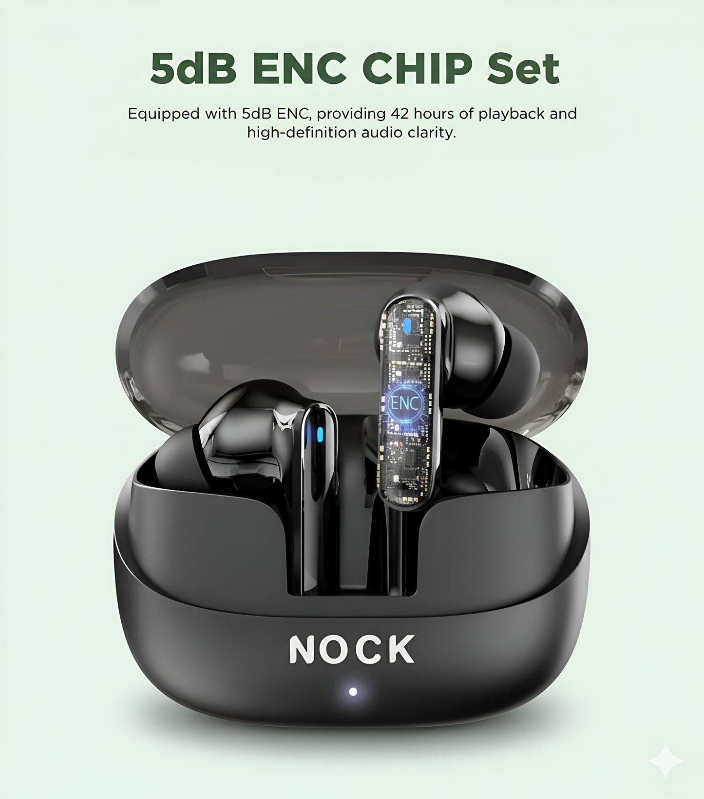 NOCK AURA – Bluetooth Wireless Earbuds