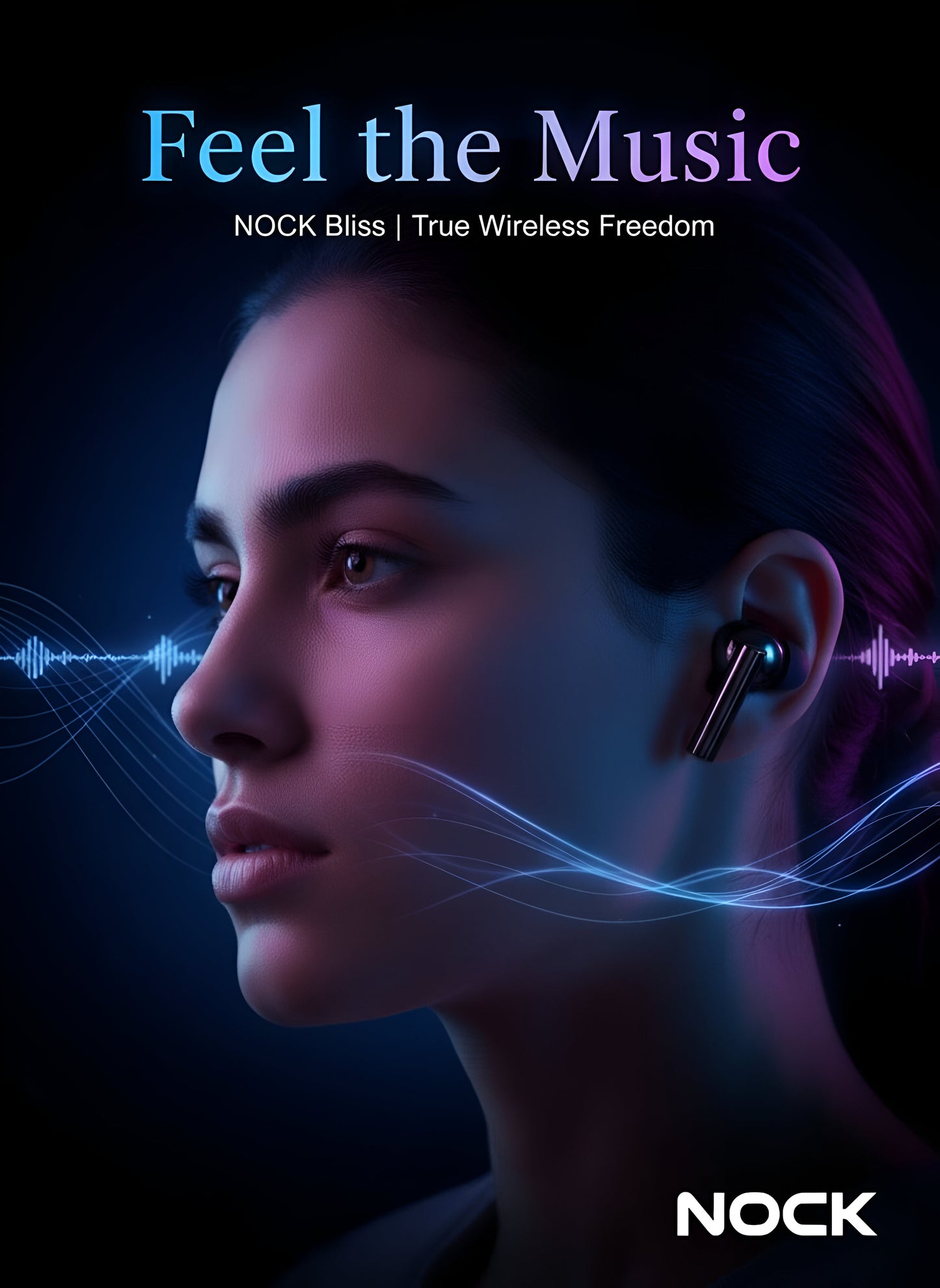 NOCK - Bliss True Wireless Earbuds – Feel the Music