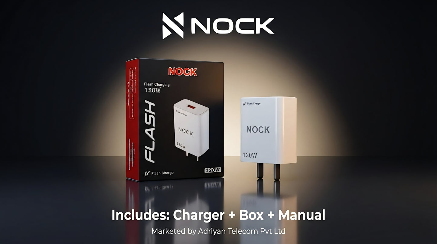 NOCK Flash 120W Fast Charger