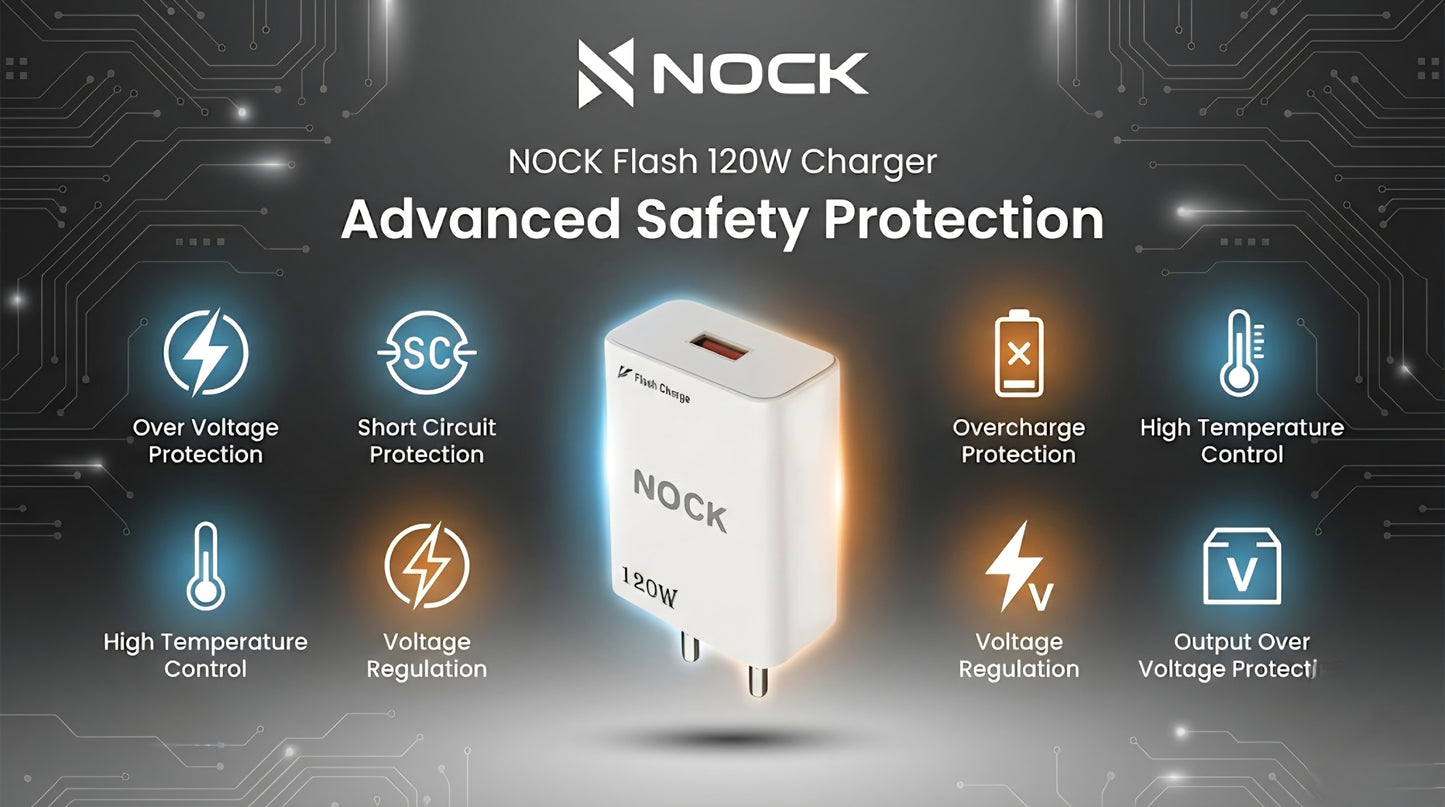 NOCK Flash 120W Fast Charger