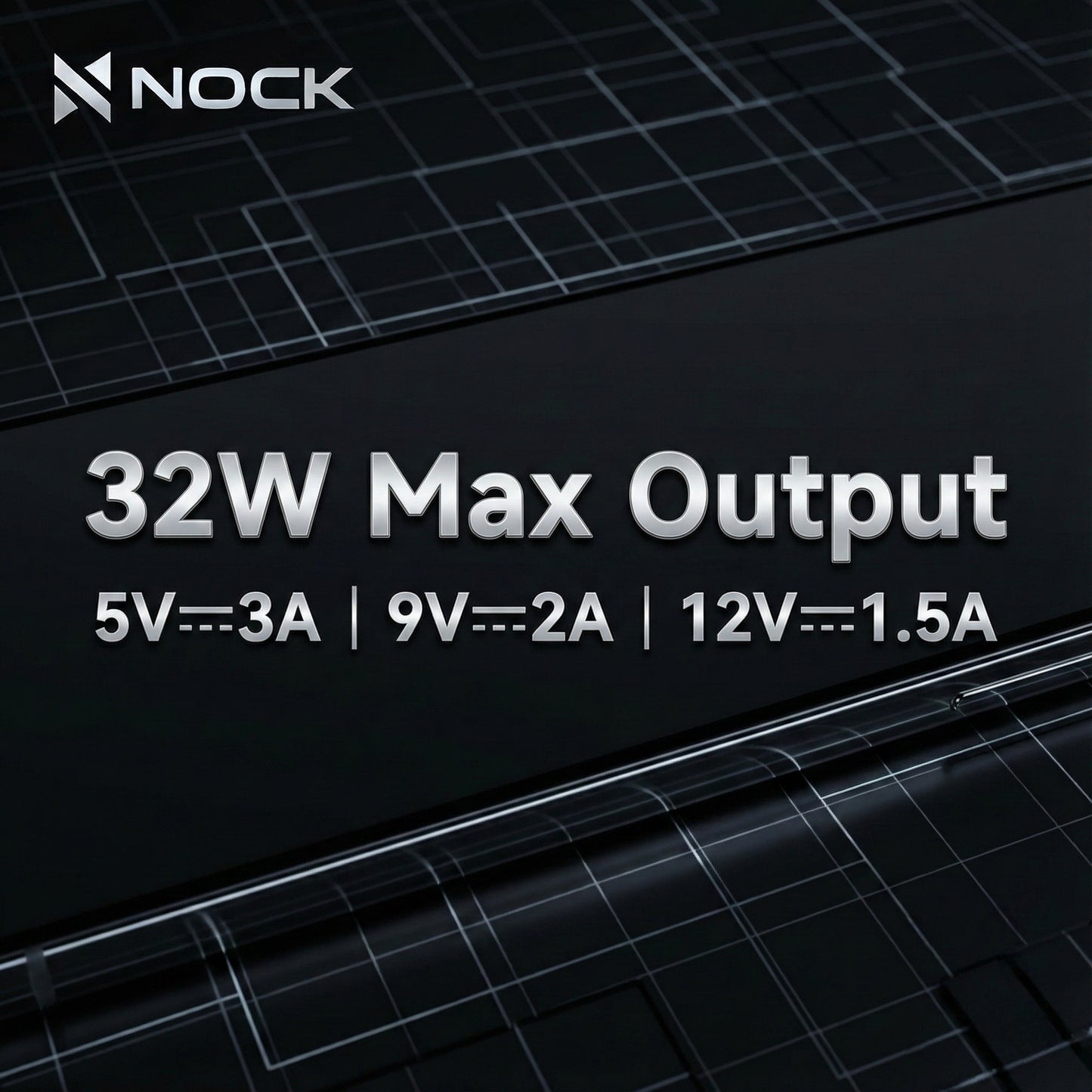 NOCK 32W QC 3.0 + PD 3.0 Fast Charger