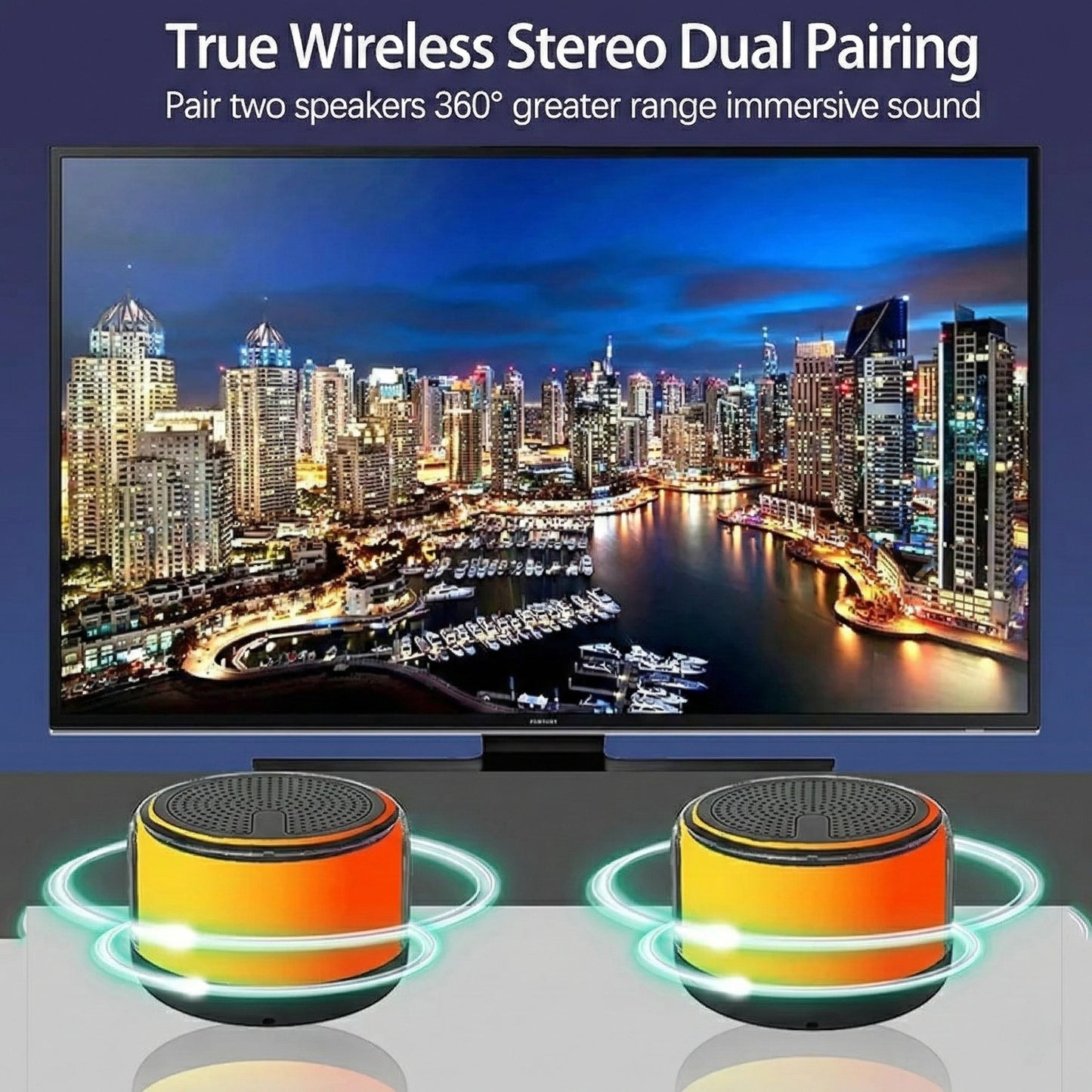 NOCK Doodle – RGB Mini Wireless Speaker