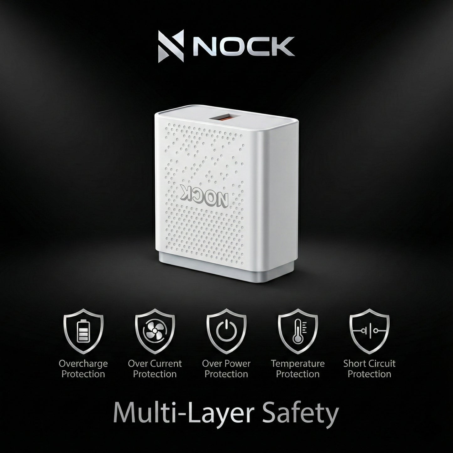 NOCK USB Fast Charger 3.5A